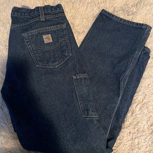 Mens Carhartt dbl stitch knees